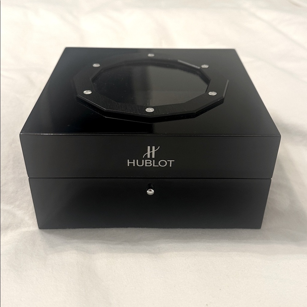 HUBLOT Black Watch Box, Jewelry Box, Watch Pillow